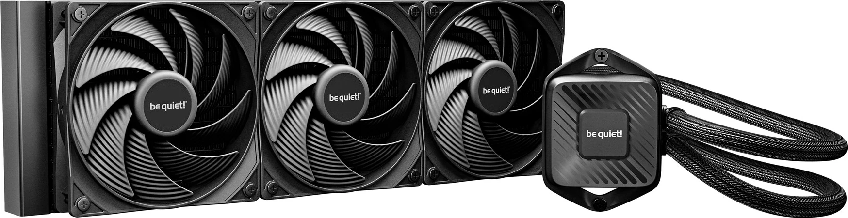 Ftohës uji për procesor BE QUIET! PURE LOOP 3, 3 ventilatorë 12 cm, i zi