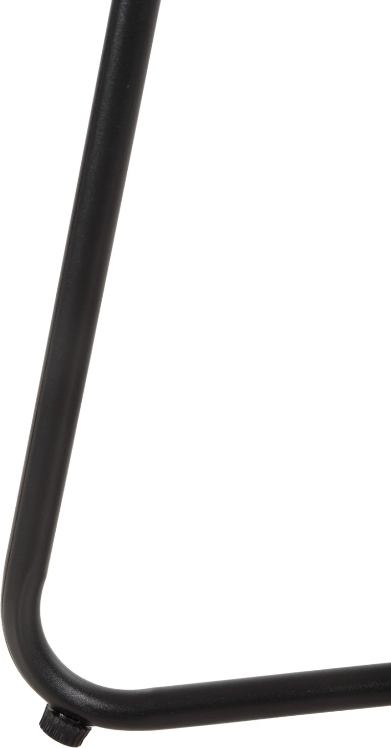 Tavolinë kafeje GERRY FH5717.11 p.e. rattan, kornizë metalike e zezë, 50x50x47,5 cm