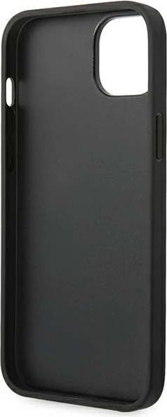 Mbështjellës Karl Lagerfeld KLHCP14MSAKLHPK për iPhone 14 Plus 6.7", Saffiano Mono Metal Logo, i zi