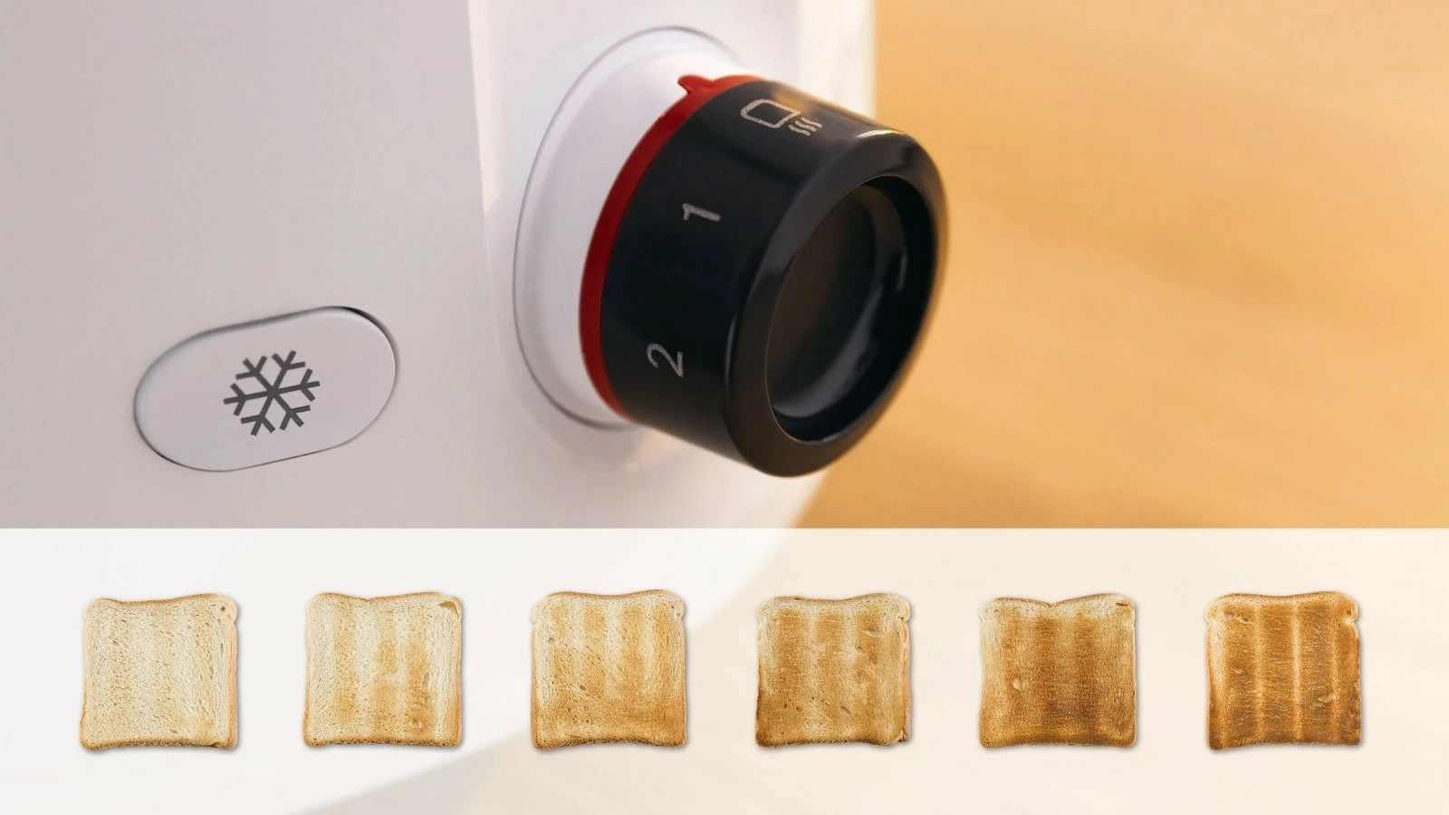 Toaster Bosch MyMoment TAT2M121, 2 feta, i bardhë