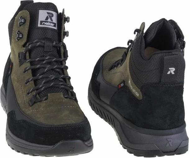 Këpucë për meshkuj Rieker Evolution, të gjelbërta