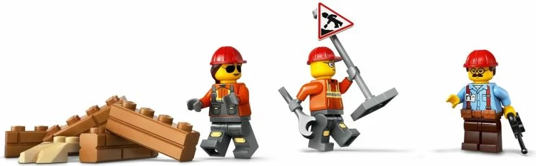 Lodra LEGO City buldozer, e verdhë