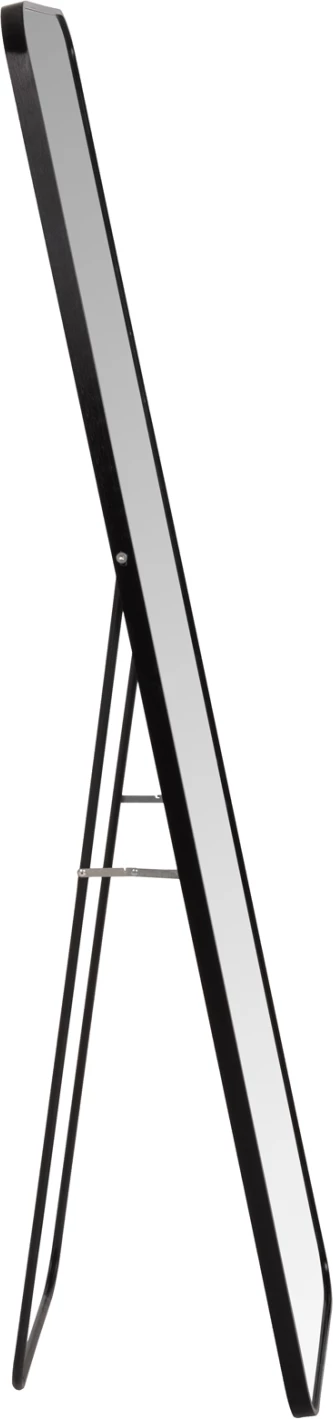 Pasqyrë dyshemeje BOELY FH9577.01 kornizë alumini ngjyrë e zezë 40x35x160H cm