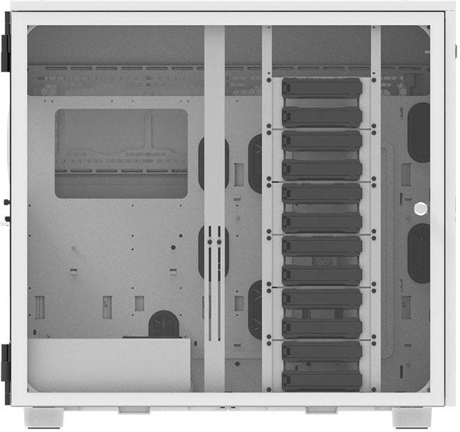 Kasë Thermaltake AX700 TG Snow White, tower, xham i temperuar, e bardhë