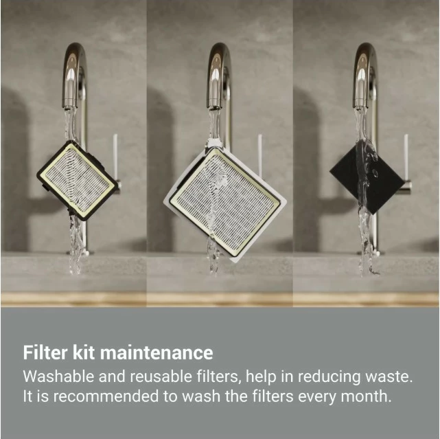 Fshesë me korent pa qese, Electrolux EL51A2UG, 1000 W, 2 L, ciklonike, filtrimi HEPA, rreze 9 m, gri