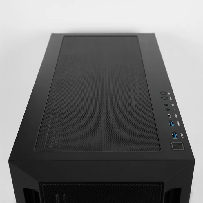 Kasë Chieftec APEX AIR GA-01B-M-OP E-ATX/ATX USB3.2 Gen2 Type-C me xham të temperuar, e zezë