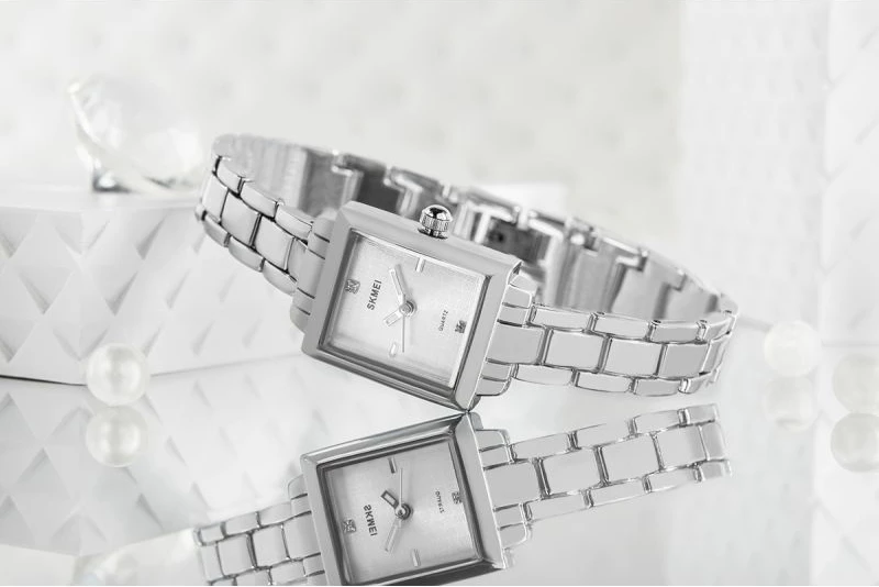 Orë dore për femra Skmei, argjend