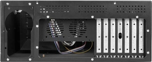 Kasë serveri Lanberg SC01-4504-08B, 19", ATX, Rack, e zezë