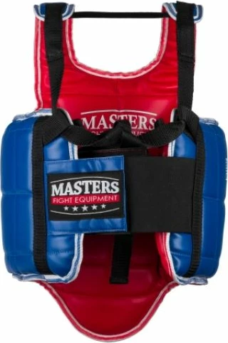 Mbrojtës trupi për meshkuj Masters, kuq/kaltër