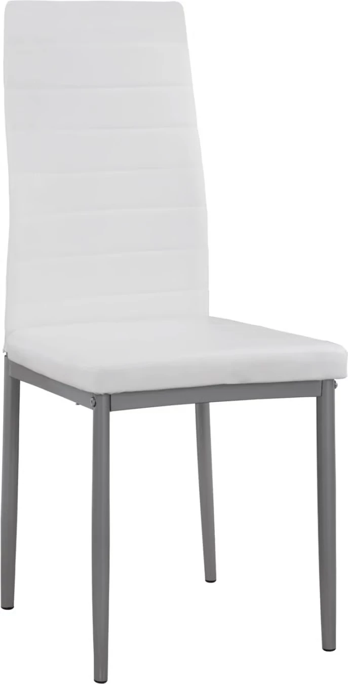 Karrige kuzhine Lady FH0037.11, 40x48x95 cm, set 4 copë, të bardha