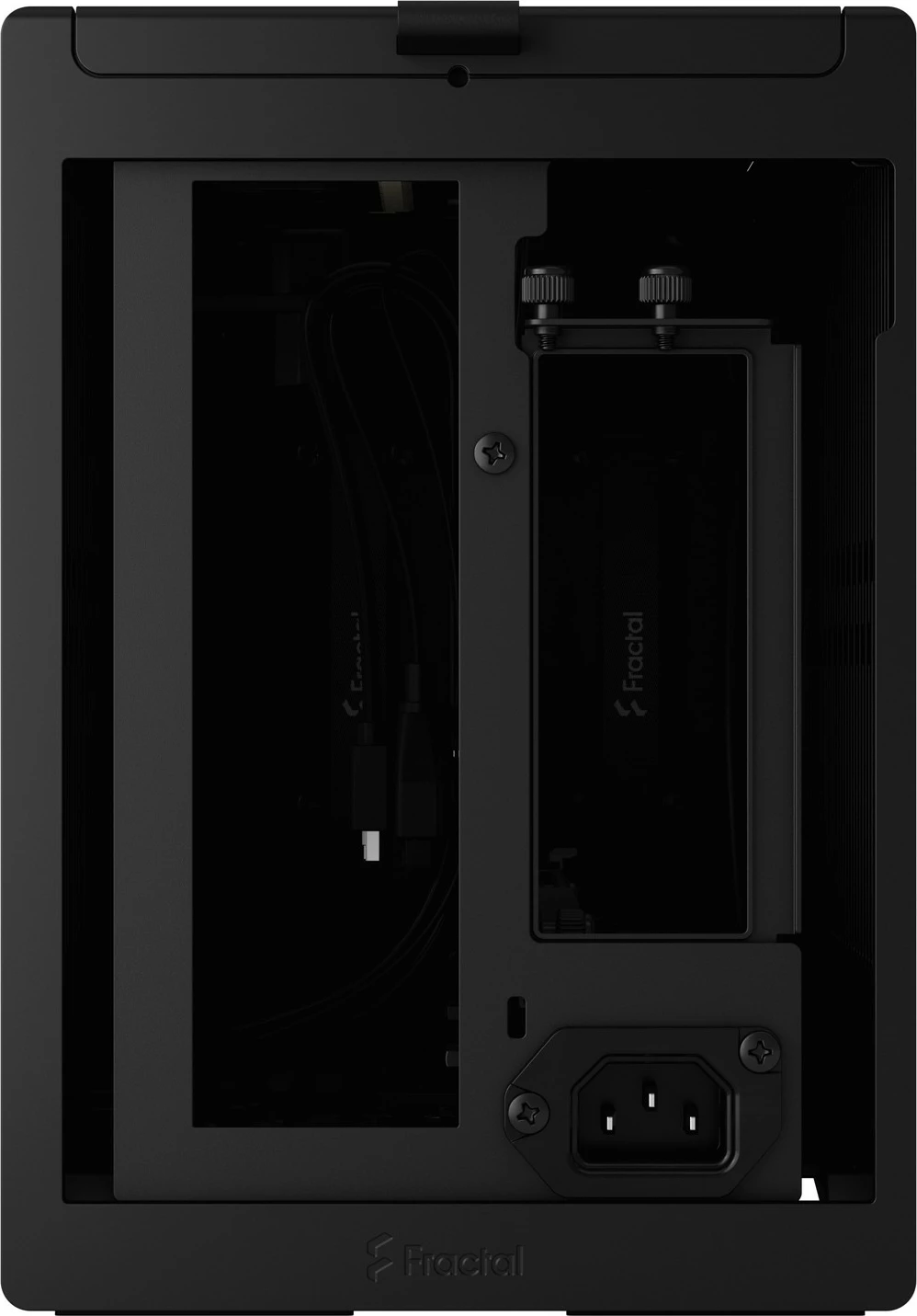 Kasë Fractal Design Terra, Mini-ITX, Alumini, Walnut, Graphite