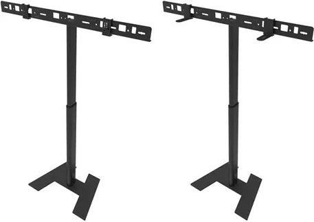 Stendë dyshemeje për videobar Neomounts AV80-500BL 43-110 inç, VESA 200x200 deri 800x800, max 10 kg, e zezë