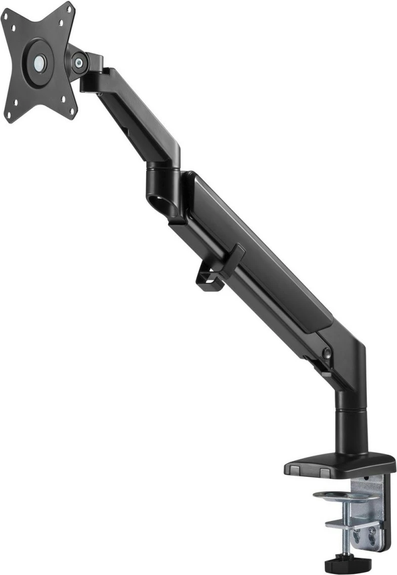 Mbajtëse tavoline për monitor Maclean ER-405B, sustë gazi, e zezë