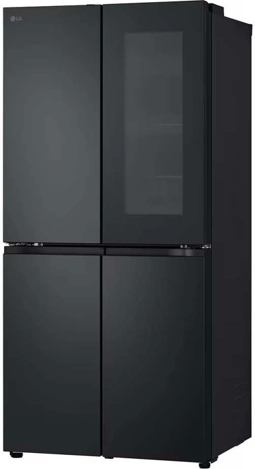 Frigorifer side by side, LG, GMV860EPDE, 530 L, 179x83.5 cm, InstaView, Wi‑Fi ThinQ, ngjyrë e zezë