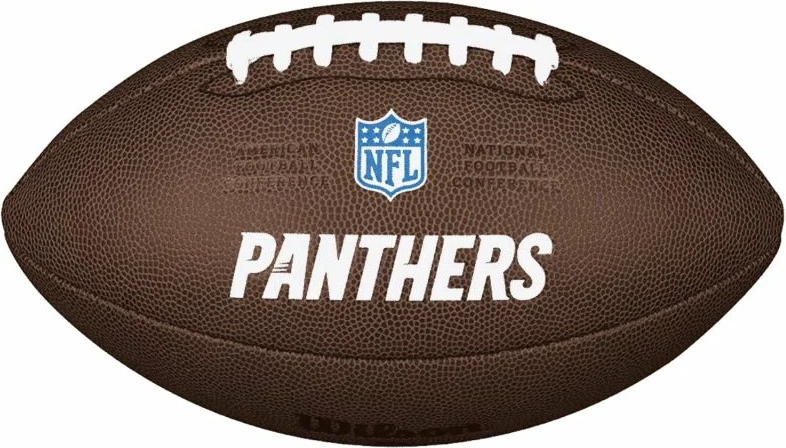 Top për futboll amerikan Wilson, modeli NFL Team Logo Carolina Panthers