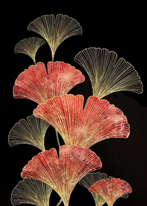 Pikturë dekorative Jangala, kanavacë shumëngjyrëshe, 60x90x3cm