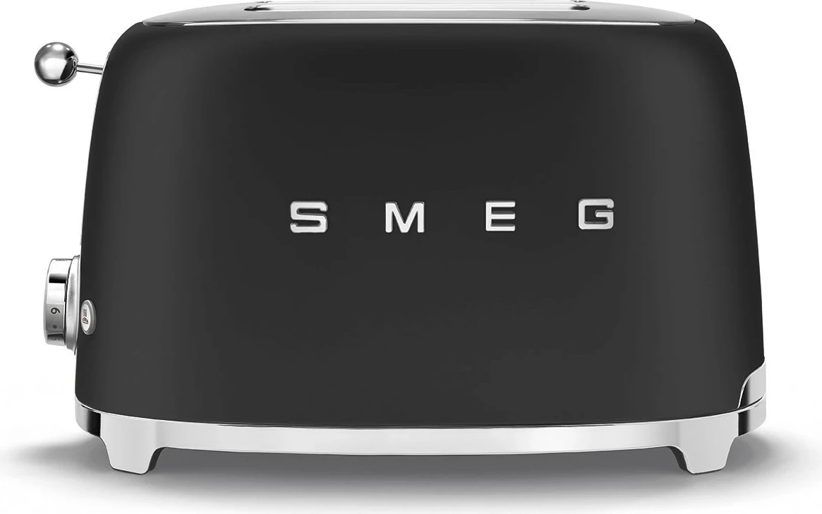 Toaster SMEG TSF01BLMEU, 950W, 2 feta, ngjyrë e zezë