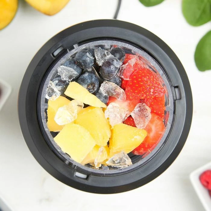 Blender Vonshef UltraBlend 1000W, 800ml+500ml, set 2 gota, i zi mat