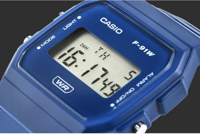 Orë dore unisex Casio, blu