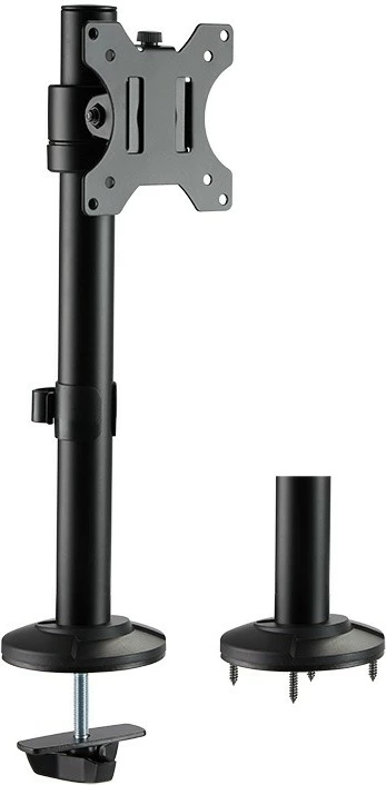 Mbajtës monitori për tavolinë, LogiLink BP0108, 17-32 inch, çelik, VESA 75x75/100x100, ngarkesë 8 kg, i zi