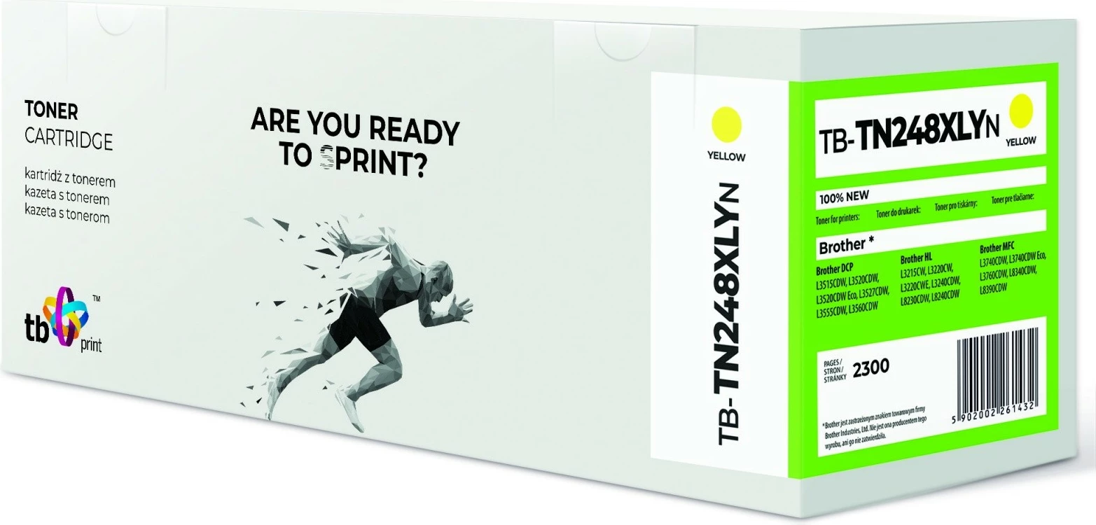 Toner TB Print TB-TN248XLYN për Brother, Yellow