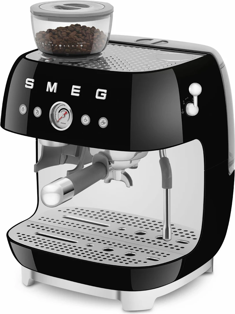 Aparat i kafes espresso SMEG EGF03BLEU, i zi