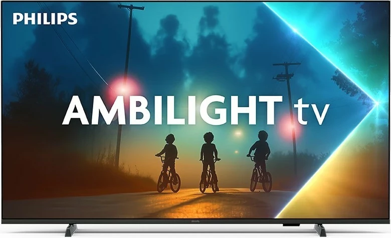 Televizor LED, Philips, 55PUS8100/12, 55", 4K UHD, Ambilight, Google TV, Dolby Atmos, HDR10+, Bluetooth
