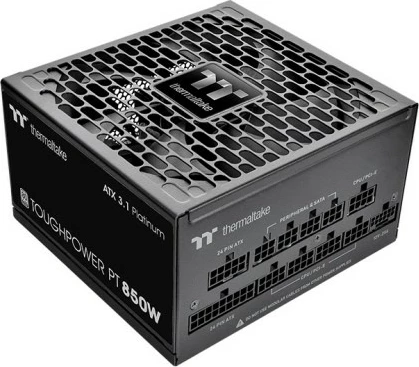 Furnizues rryme Thermaltake Toughpower PT 850W 80 PLUS Platinum modular ATX 3.1 Gen5, e zezë
