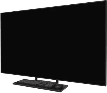 Raft videobar/raft tastiere Neomounts AV40-500BL, për ekrane 43-110″, VESA 200x200-800x800, ngarkesë 2.5 kg, çelik, zi