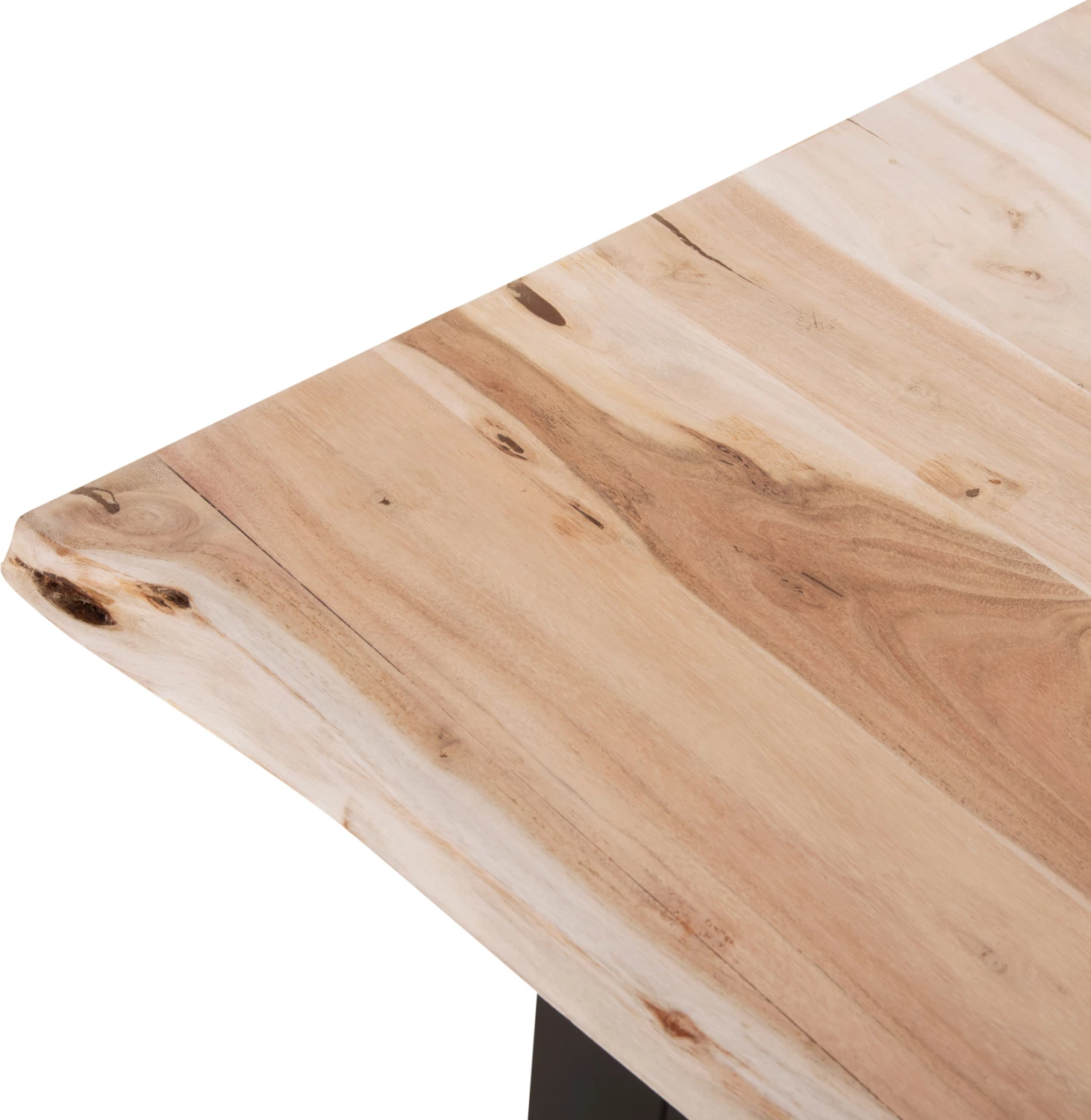 Tavolinë për ngrënie MONTANA SLIM FH8163.21 dru akacie ngjyrë natyrale e lehtë 140x80x77 cm