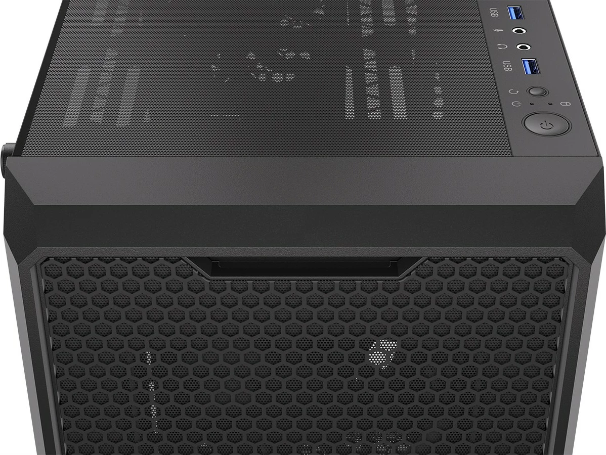 Kasë Endorfy Regnum 400 Air, Midi Tower, Tempered Glass, E zezë