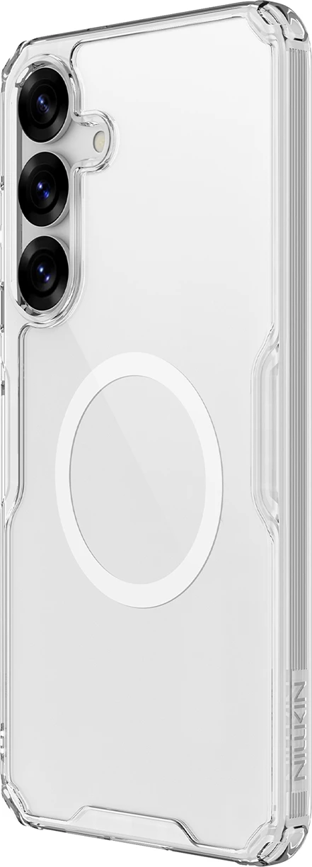 Mbështjellës Nillkin Nature TPU Pro Magnetic me MagSafe për Samsung Galaxy S25, Bardhë