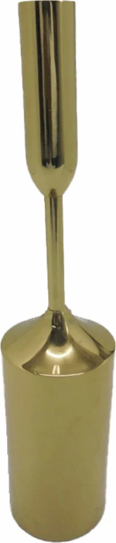 Mbajtës qiriri ARIA, alumin, ngjyrë ari, 8x8x33cm