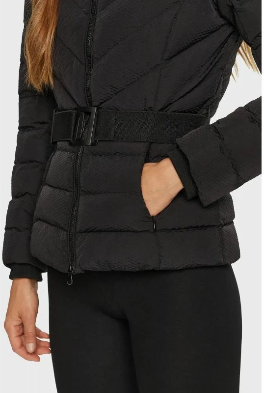 Jakne për femra Emporio Armani, e zezë