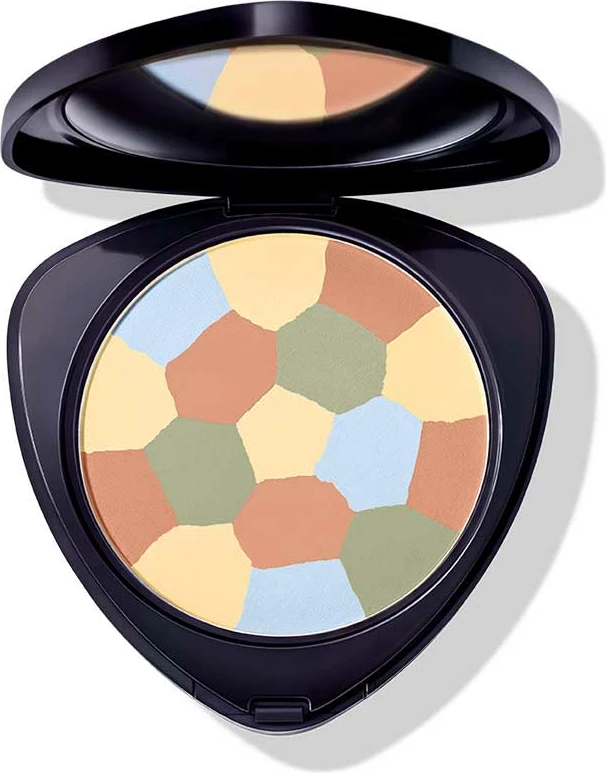 Pudër korrektuese kompakte Dr. Hauschka 02 Calming, 8g