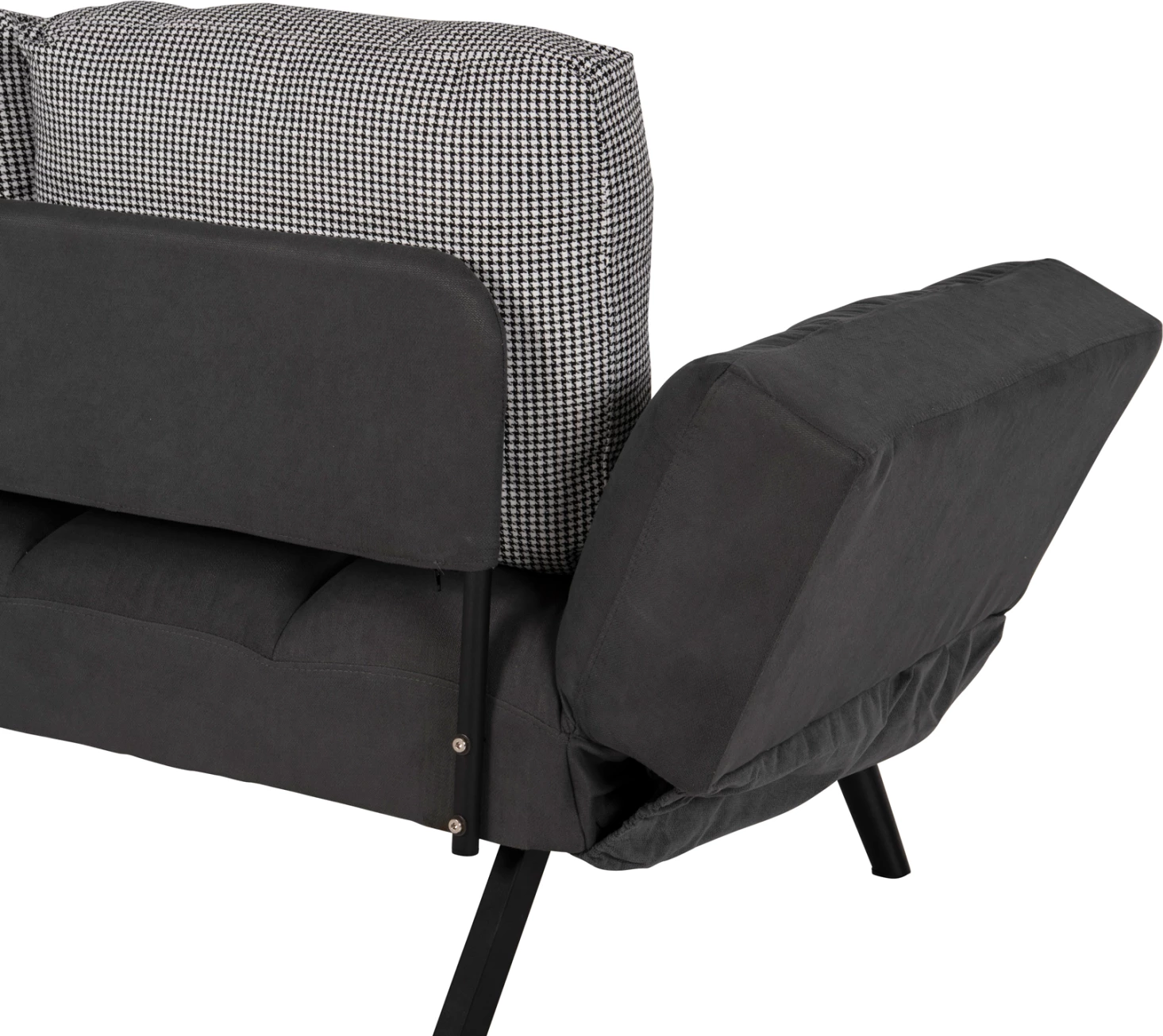 Divan 3 vendësh FH3169.01 GRI me Jastëkë 165-190x75x89Η cm