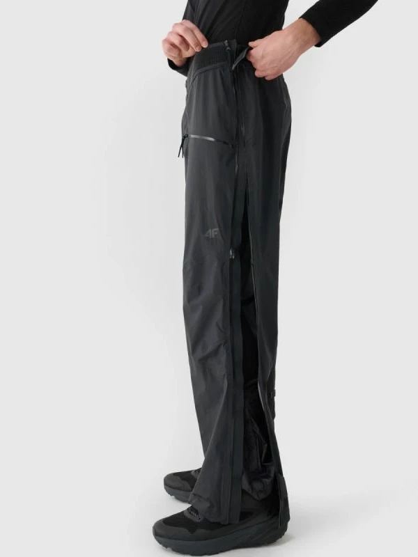 Pantallona ski touring për meshkuj 4F, të zeza