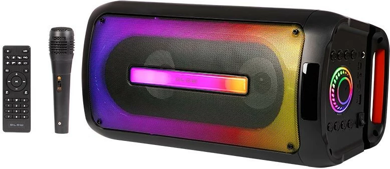 Altoparlant Bluetooth BLOW CityLIGHT, 160W, me mikrofon, i zi, set