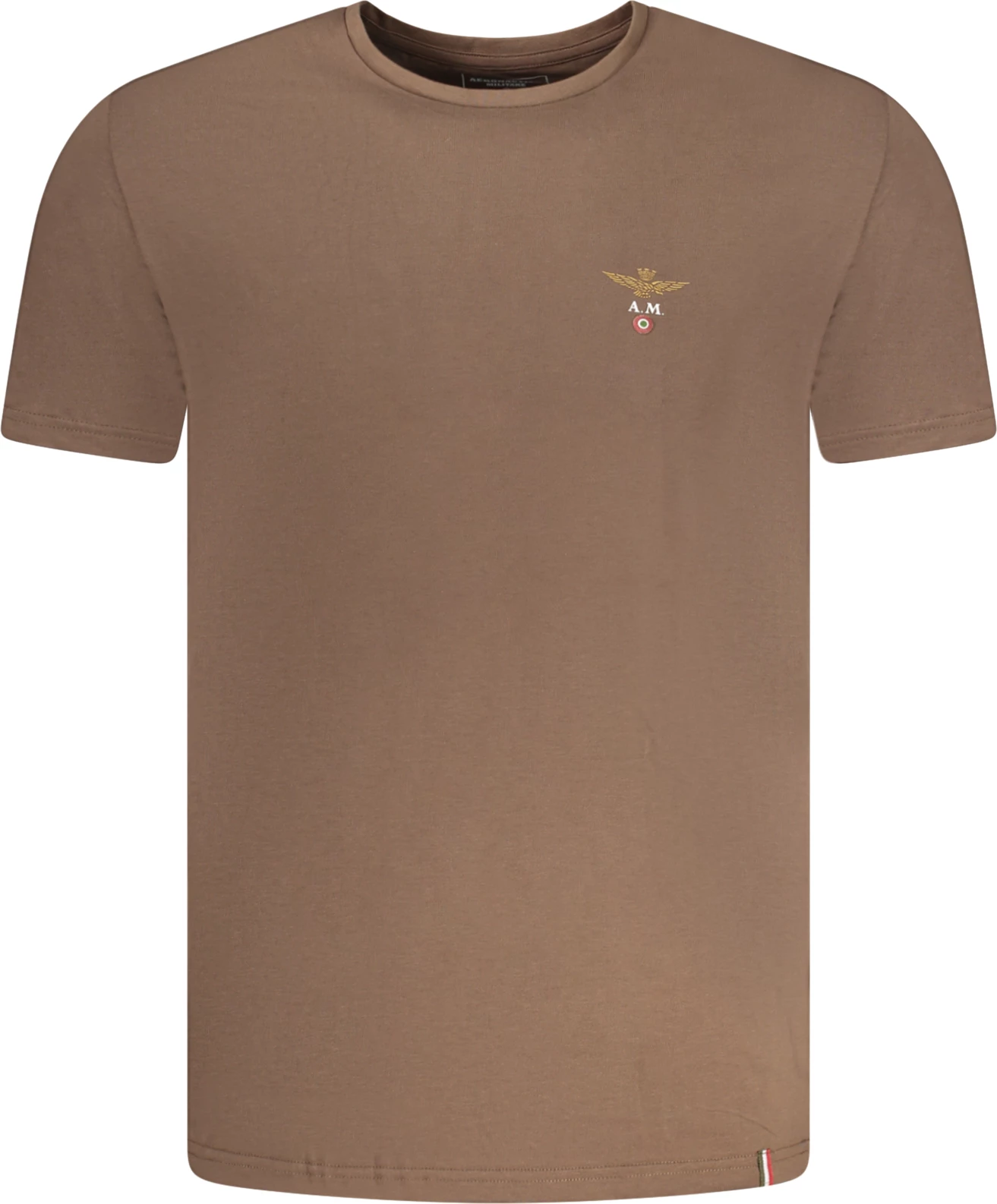 Maicë për meshkuj AERONAUTICA MILITARE, kafe