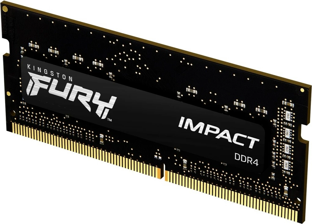 RAM Memorje Kingston FURY Impact DDR4 SODIMM 8GB 3200MHz CL20, e zezë