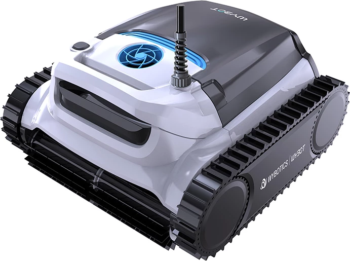 Robot pastrimi për pishinë Wybot M1C me kabllo, kontroll përmes aplikacionit, i bardhë/zi