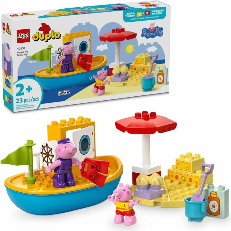 Set lodrash Lego Peppa Pig për fëmijë