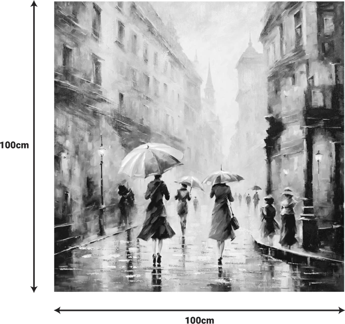 Pikturë kanavacë Nightdream II Inart 100x3x100cm