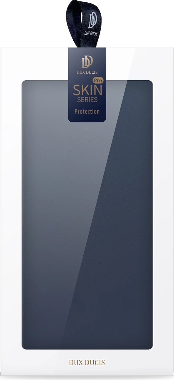 Mbështjellës Dux Ducis Skin Pro për Xiaomi Poco F4 5G, me kapak, xhep kartelash dhe funksion qëndrimi, Kaltër