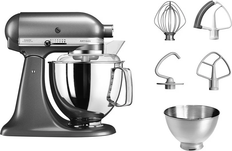 Mikser KitchenAid Artisan 5KSM175PSEAC 300W argjendtë