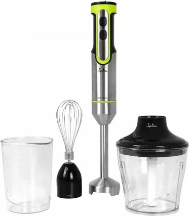 blender dore JATA JEBT1789 1200W 4 thika selektor shpejtësie set 3 aksesorë argjend/gjelbër