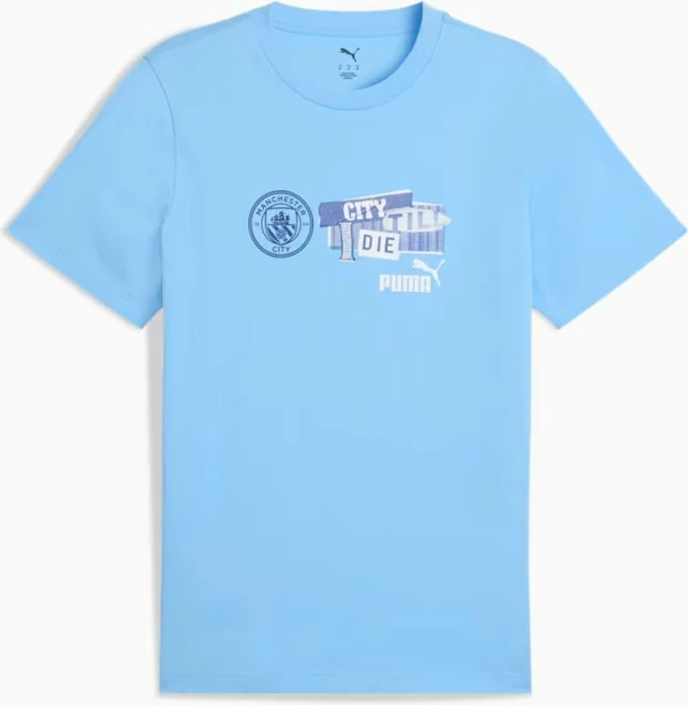 Maicë për meshkuj Puma Manchester City, e kaltër