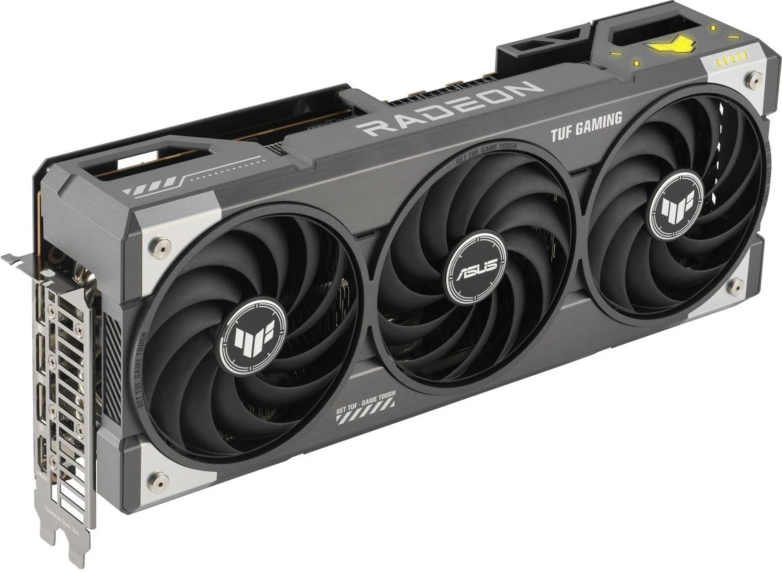 Kartë grafike, Asus TUF Gaming RX 9070 XT OC (TUF-RX9070XT-O16G-GAMING), 16GB GDDR6 256-bit, PCIe 5.0, 3x DisplayPort + HDMI