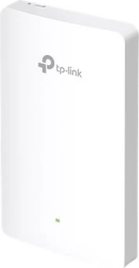 Access point Wi‑Fi 6, TP-Link EAP615-Wall (EAP615-WALL), AX1800 1775 Mbps, PoE 802.3af/at, Switch gigabit i integruar 4 porta, i bardhë