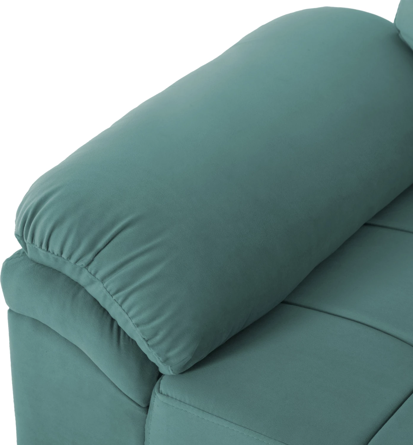 Kënd divani JADE FH3144.04R kadife jeshile deti 250x80-180x73-88Hcm